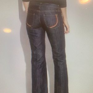 Paper Denim and Cloth Sz.26 Jean w/patches&rainbow